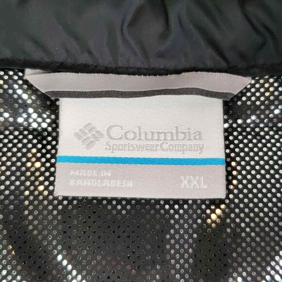 Columbia Omni Heat Puffer Vest Jacket Men’s Size XXL Full Zip Quilted - Picture 8 of 10